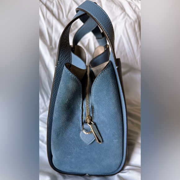 Kate Spade Knott Medium Crossbody Tote Manta Blue - Picture 4 of 9